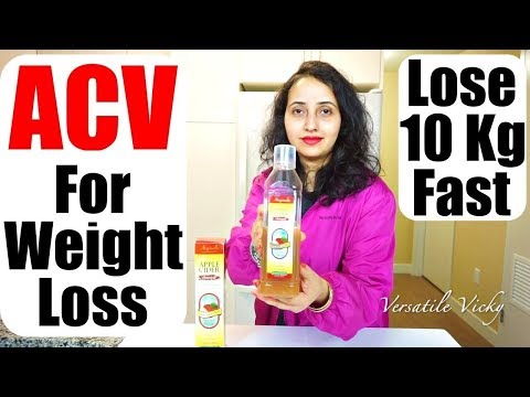 Drinking Apple Cider Vinegar for Weight Loss | Lose 10 Kgs In 1 Month With ACV Video