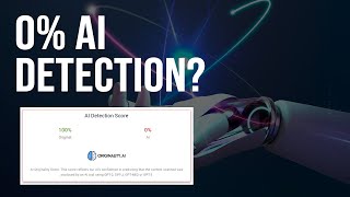 The Secret to Passing AI Detection With 100% Original Content? Let's Test