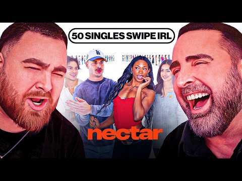 ITS FINALLY BACK! LosPollosTV And Dad React To 50 singles swipe on each other | swipe or swap