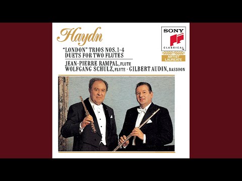 Divertimento for 2 Flutes and Cello (Bassoon) in C Major, Hob. IV:1 "London Trio No. 1": II....