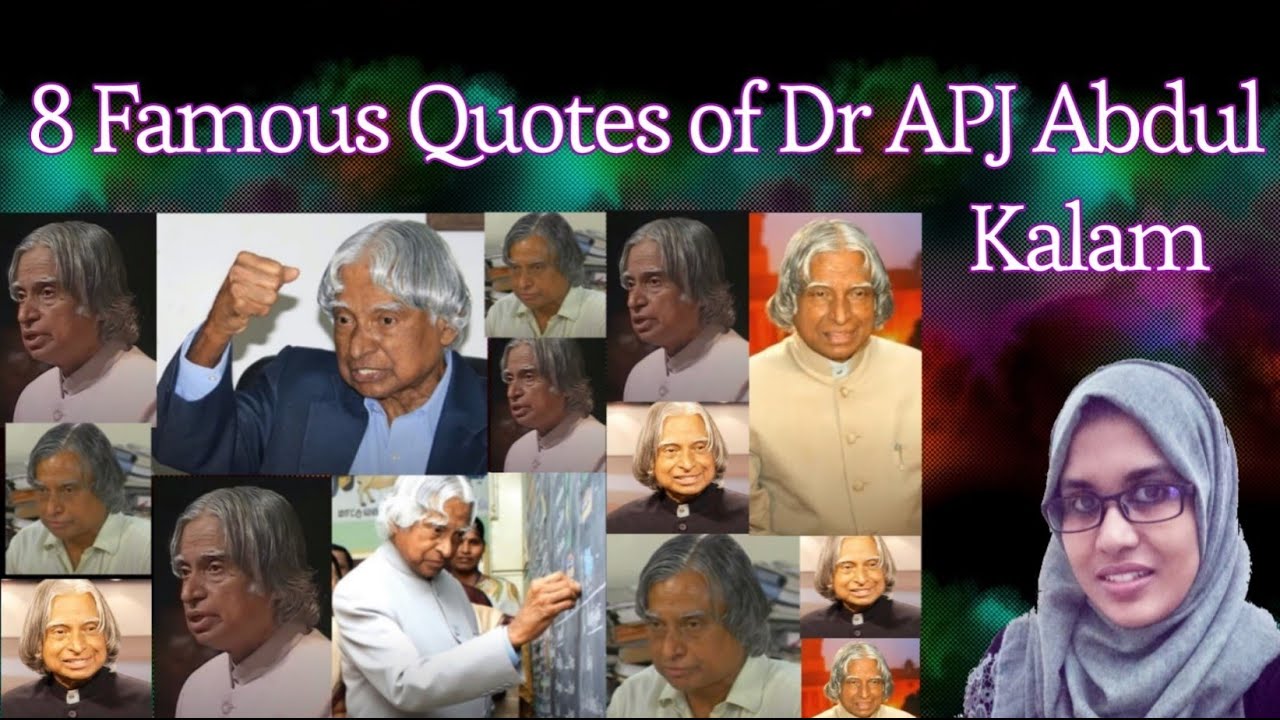 8 Famous Quotes of Dr APJ Abdul Kalam | Shima Thoughts