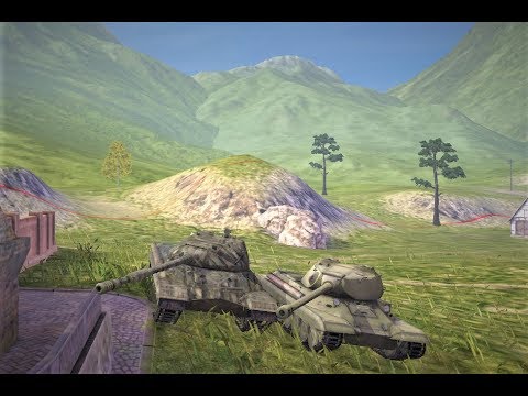 IS-8: 6100 Damage , 4 kill;s - WOT BLITZ - 🇷🇺