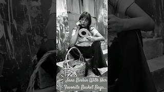 Jane Birkin Carrying Her Hermes' Birkin Bag