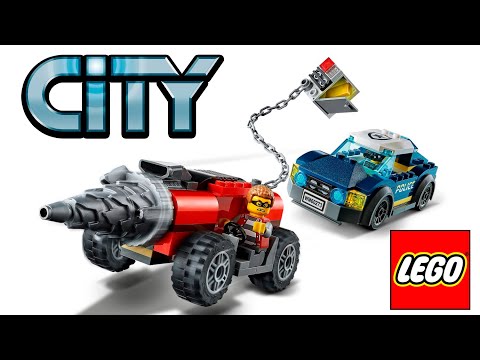 Lego City  60273  Elite Police Driller Chase  Speed Build Review