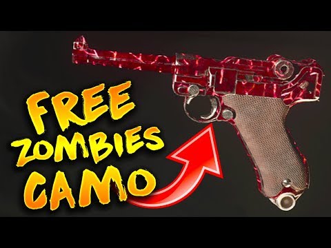 How to Unlock a Free Zombies Camo on The Shadowed Throne! (New Free Thule's Errand Camo Unlock)