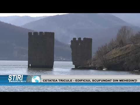 CETATEA  TRICULE - EDIFICIUL SCUFUNDAT DIN MEHEDINTI