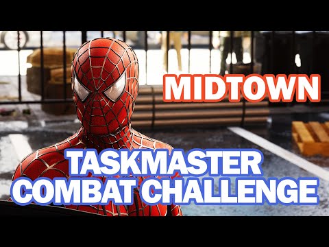 MIDTOWN | Taskmaster COMBAT CHALLENGE Ultimate Level | MARVEL'S SPIDER-MAN