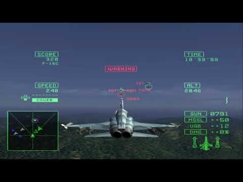 Ace Combat 5 - Mission 6 - White Bird (Part 1)