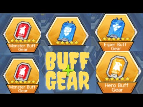 One Punch Man: The Strongest. Buff gears guide.
