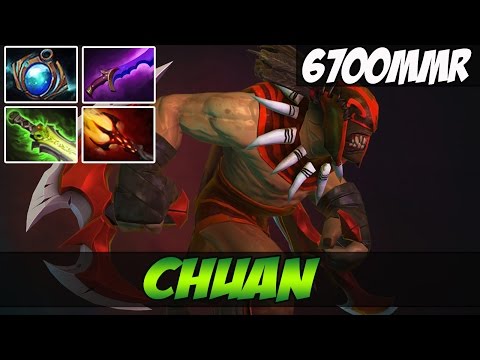 ChuaN 6700 MMR Plays Bloodseeker with Aether lens - Dota 2