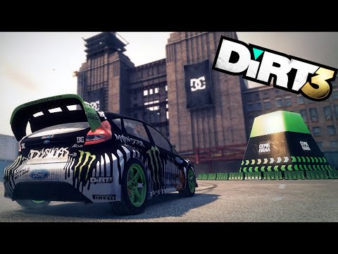 DiRT 3 Donut Tutorial with Ford Fiesta Gymkhana 3 - 77 140 PTS (Part 19)