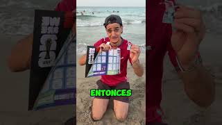 ENCUENTRE un ALBUM del MUNDIAL sin CROMOS en la PLAYA!