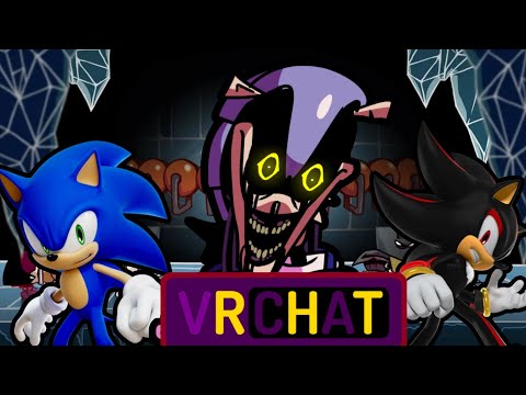 Sonic And Shadow Meets Mighty.zip IN VRCHAT (Ft Shadowy18)