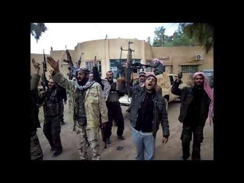 فرحة عناصر كتيبة عباد الرحمن بالسيطرة على كتيبة المدفعية بعد حصار دام 22 يوم