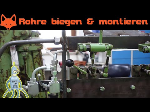 Eigenbau Forstkran - #19 Hydraulikmontage die Zweite