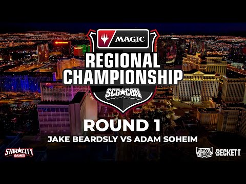 Jake Beardsly vs Adam Soheim | Round 1 | MTG Modern Regional Championship | Las Vegas, Nevada