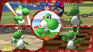 All Minigames (Yoshi gameplay)  Mario Party 8 for 