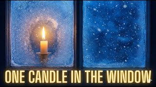 One Candle in the Window 🕯️ | Soft Emotional Christmas Song