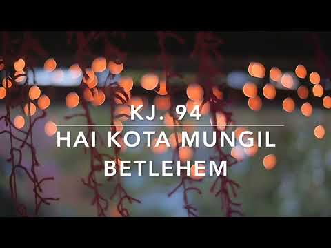 KJ.94 HAI KOTA MUNGIL BETLEHEM | VANDO PANGARIBUAN (COVER)