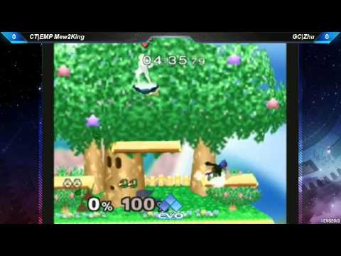 EVO 2013 SSBM QF - Mew2King (Sheik) vs Zhu (Falco)