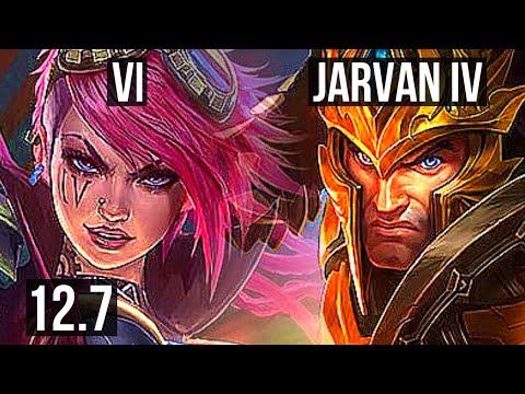 VI vs J4 (JNG) | 8/1/12, 2.4M mastery, 700+ games, Legendary | EUW Diamond | 12.7