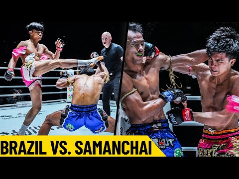 Brazil Aekmuangnon vs Samanchai Sor Sommai full fight