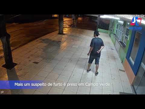 Mais um suspeito de furto é preso em Campo Verde; confira o vídeo