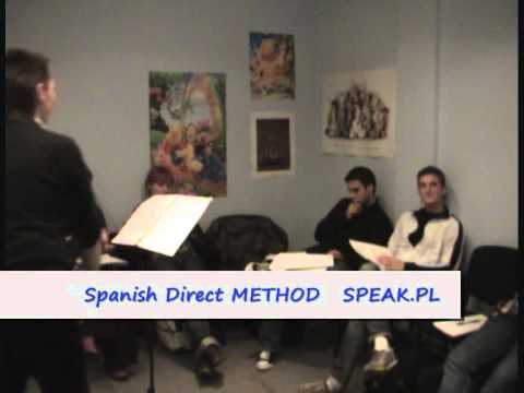 Direct Method Spanish lesson Speak.pl