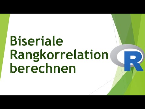 Biseriale Rangkorrelation in R rechnen und interpretieren