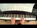 Augustana Boston piano cover with sheet music ...