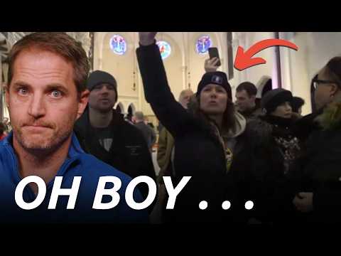 Protesters STORM Church Service, Then This Happens . . .