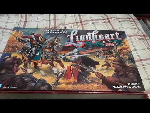 LIONHEART medieval warfare miniatures game from the makers of #Risk