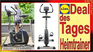 LIDL Deal des Tages - Horizon Paros Fahrrad Heimtrainer [ Fitness für zu Hause ] Testvideo verlinkt