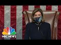 Trump Is Impeached A Second Time, 10 Republicans Vote Against President | NBC News Trump Is Impeached A Second Time, 10 Republicans Vote Against President | NBC News