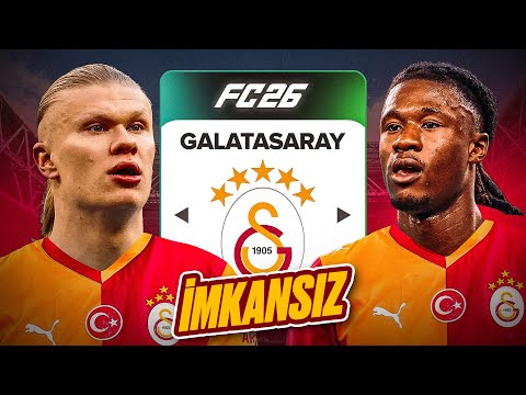 EA FC 26 GALATASARAY REBUİLD MOD : İMKANSIZ !