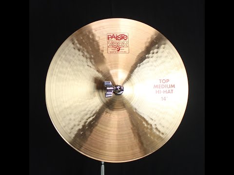 Used Paiste 14" 2002 Medium Hi Hats - 840g/967g