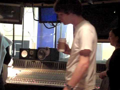 The Coral record 'Roving Jewel' direct to vinyl, London Oct 2010