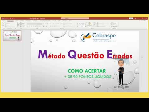 Questões Erradas - Método 90+ CEBRASPE: Como Acertar + de 90 Pontos Líquidos na Prova da CEBRASPE