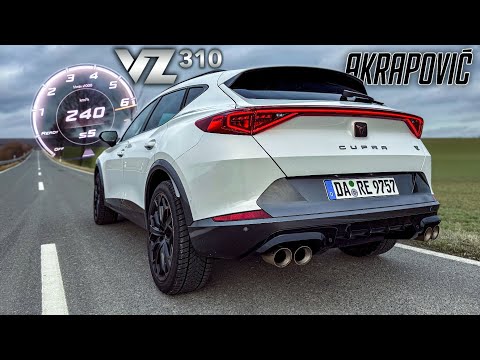 2024 Formentor VZ 310 with Akrapovic💥| 0-240 km/h acceleration🏁| by Automann in 4K