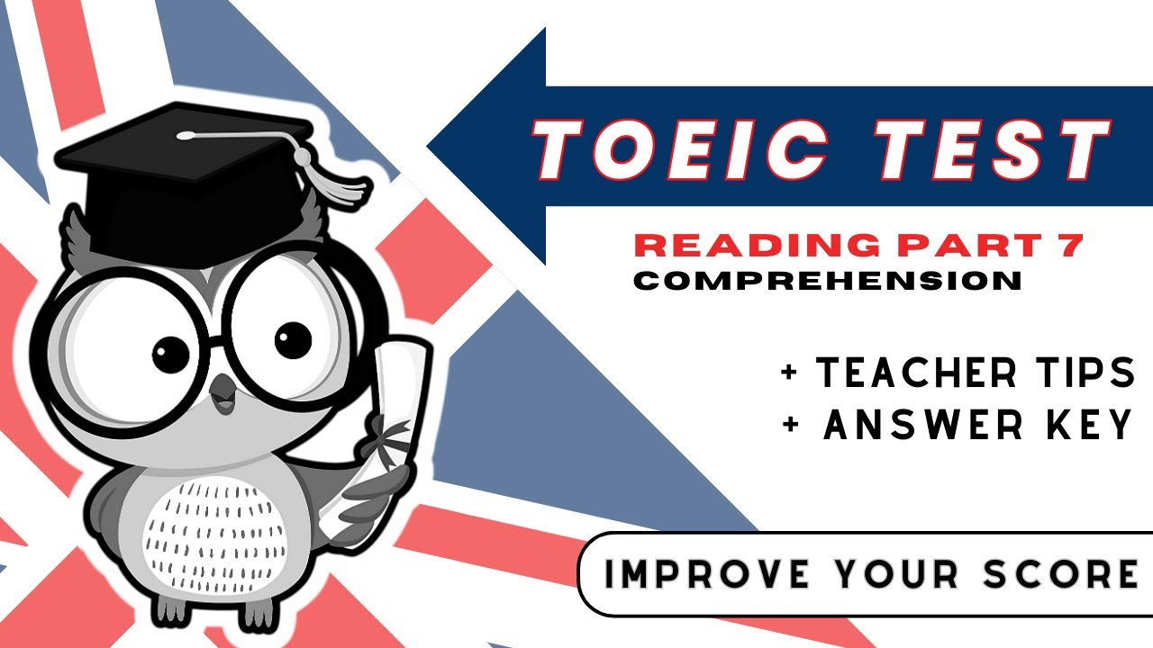 📝🌐 TOEIC Reading Part 7 (ENGLISH TEST 2023) | QUESTIONS + ANSWERS + TIPS