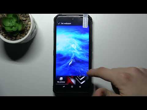 How to Change Wallpaper on DOOGEE S95 Pro - Home Screen Wallpaper