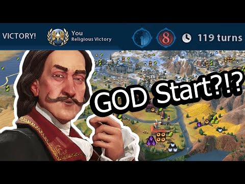 DEITY Religious Peter Is The BEST Civ In The Game, No Contest - Civ 6 Peter Pt. 1