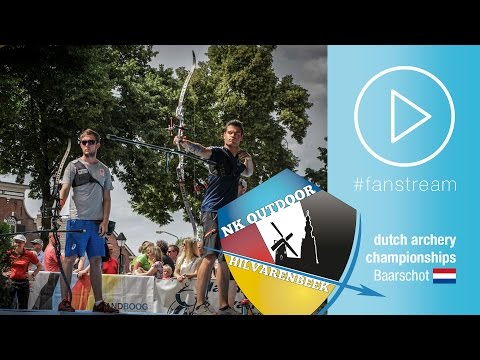 #FanStream: Mick de Bakker v Rick van der Ven – Recurve Men Bronze Final | Dutch Championships 2016