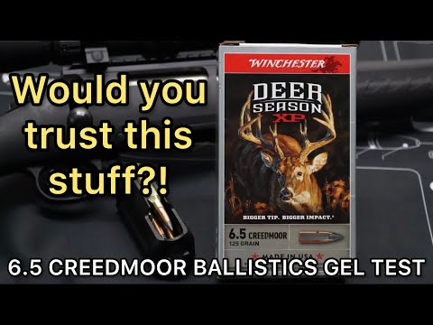 EXPLOSIVE BULLETS?! 6.5 Creedmoor Deer Season XP 125gr Ammo Test