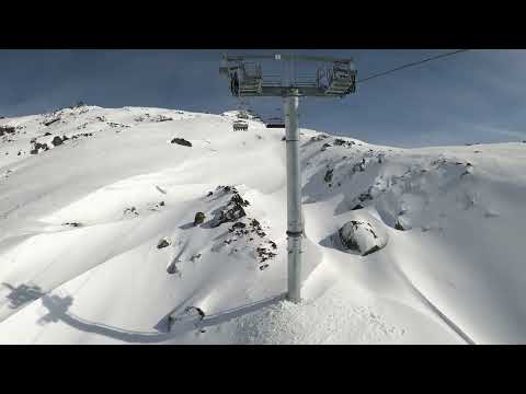 Risalita integrale seggiovia Leitner "Sandonière" Valmeinier (Francia)