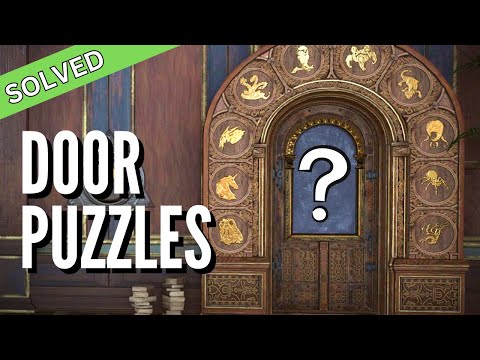 Hogwarts Legacy - How to Solve the Door Puzzles - YouTube