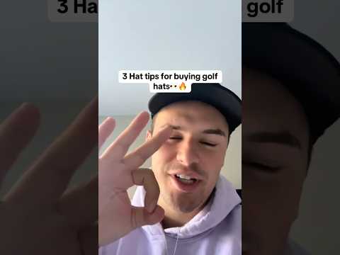 3 Hat tips for buying new hats! #golf #golflife #hats #smallbusiness