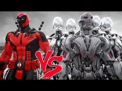 DEADPOOL VS ULTRON - EPIC BATTLE Video