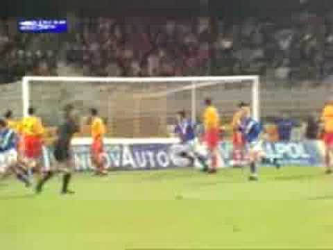 Roberto Baggio GOAL Lecce Brescia 0-3