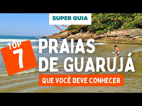 7 Praias do Guarujá que você deve conhecer! - Confira algumas das melhores praias do Guarujá